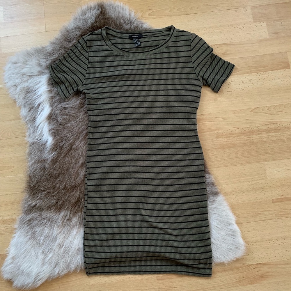 Striped T-Shirt Dress